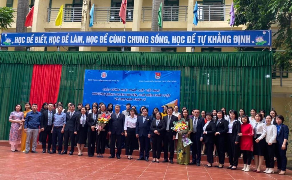 HOẠT ĐỘNG TUYÊN TRUYỀN PHÁP LUẬT CỦA ĐOÀN THANH NÊN LUÂT SƯ TP. HÀ NỘI